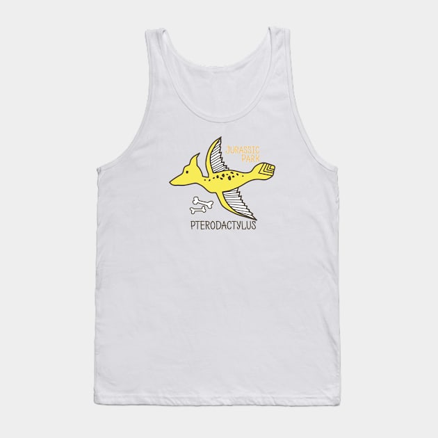 dinosaur pterodactyl Tank Top by AliJun